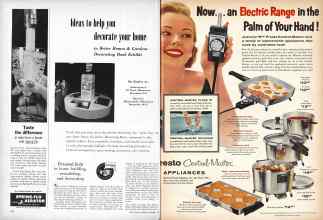 Better Homes & Gardens December 1956 Magazine Article: Page 142