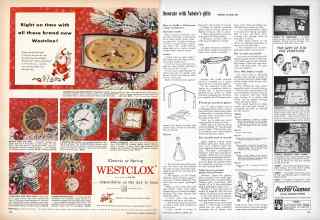 Better Homes & Gardens December 1956 Magazine Article: Page 154