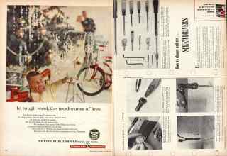 Better Homes & Gardens December 1956 Magazine Article: Page 158