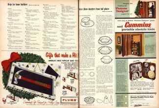 Better Homes & Gardens December 1956 Magazine Article: Page 162