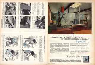 Better Homes & Gardens December 1956 Magazine Article: Page 174