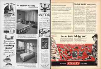 Better Homes & Gardens December 1956 Magazine Article: Page 178