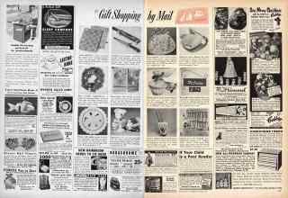 Better Homes & Gardens December 1956 Magazine Article: Gift Shopping by Mail