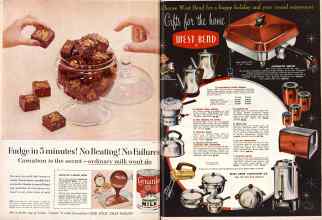 Better Homes & Gardens December 1956 Magazine Article: Page 198