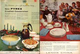 Better Homes & Gardens December 1956 Magazine Article: Page 202