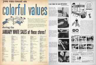 Better Homes & Gardens January 1957 Magazine Article: Page 14