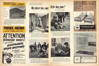 Better Homes & Gardens January 1957 Magazine Article: Page 16