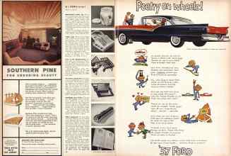 Better Homes & Gardens January 1957 Magazine Article: Page 38