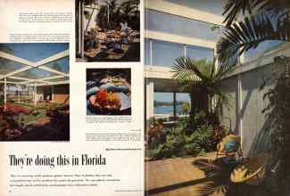 Better Homes & Gardens January 1957 Magazine Article: Page 54