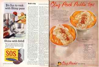 Better Homes & Gardens January 1957 Magazine Article: Page 76