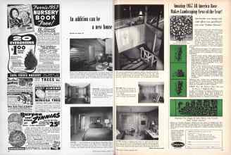 Better Homes & Gardens January 1957 Magazine Article: Page 116