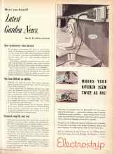Better Homes & Gardens February 1957 Magazine Article: Latest Garden News