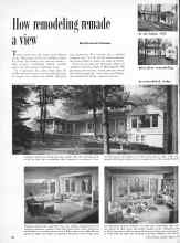 Better Homes & Gardens February 1957 Magazine Article: How remodeling remade a view