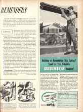 Better Homes & Gardens February 1957 Magazine Article: Article