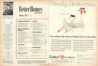 Better Homes & Gardens February 1957 Magazine Article: Page 4