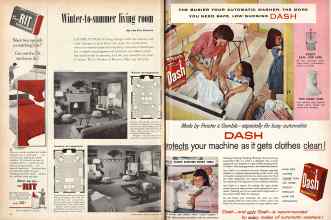 Better Homes & Gardens February 1957 Magazine Article: Page 18