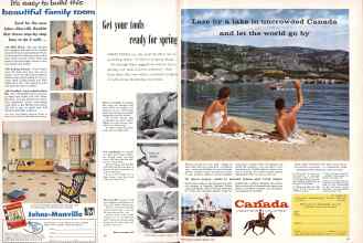 Better Homes & Gardens February 1957 Magazine Article: Page 34