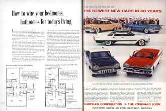 Better Homes & Gardens February 1957 Magazine Article: Page 40