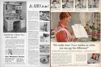 Better Homes & Gardens February 1957 Magazine Article: Page 44