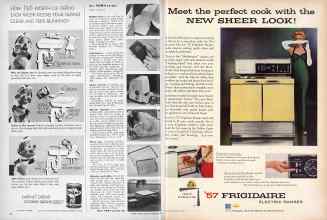 Better Homes & Gardens February 1957 Magazine Article: Page 46