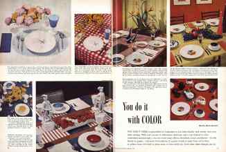 Better Homes & Gardens February 1957 Magazine Article: Page 70