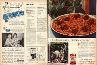 Better Homes & Gardens February 1957 Magazine Article: Page 90