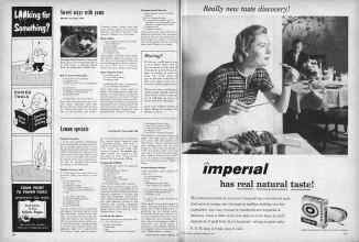 Better Homes & Gardens February 1957 Magazine Article: Page 124