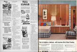 Better Homes & Gardens February 1957 Magazine Article: Page 128