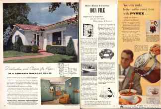 Better Homes & Gardens February 1957 Magazine Article: Page 136