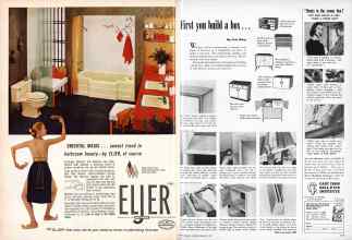 Better Homes & Gardens February 1957 Magazine Article: Page 154