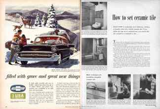 Better Homes & Gardens February 1957 Magazine Article: Page 156
