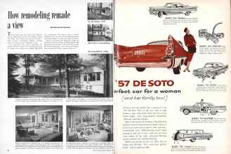 Better Homes & Gardens February 1957 Magazine Article: Page 166