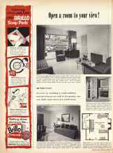 Better Homes & Gardens March 1957 Magazine Article: Open a room to four view!