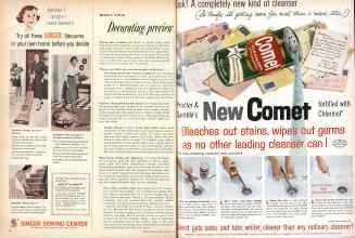 Better Homes & Gardens March 1957 Magazine Article: Page 18
