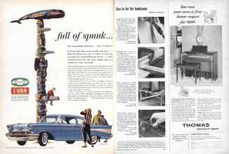 Better Homes & Gardens March 1957 Magazine Article: Page 26