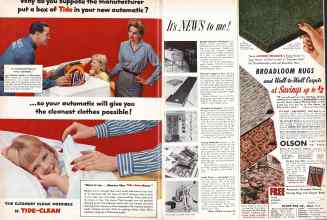 Better Homes & Gardens March 1957 Magazine Article: Page 50