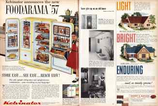 Better Homes & Gardens March 1957 Magazine Article: Page 186