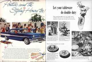 Better Homes & Gardens March 1957 Magazine Article: Page 222