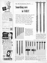 Better Homes & Gardens April 1957 Magazine Article: Something new in NAILS!