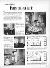 Better Homes & Gardens April 1957 Magazine Article: A better kitchen--Pantry out, eat bar in