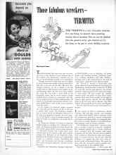 Better Homes & Gardens April 1957 Magazine Article: Those fabulous wreckers TERMITES