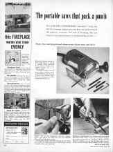 Better Homes & Gardens April 1957 Magazine Article: The portable saws that park a punch
