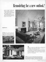 Better Homes & Gardens April 1957 Magazine Article: Remodeling for a new outlook!