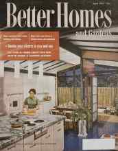 Better Homes & Gardens April 1957 Magazine Cover