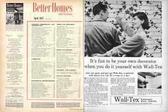 Better Homes & Gardens April 1957 Magazine Article: Page 4