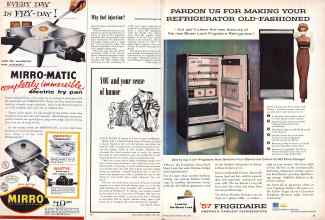 Better Homes & Gardens April 1957 Magazine Article: Page 22