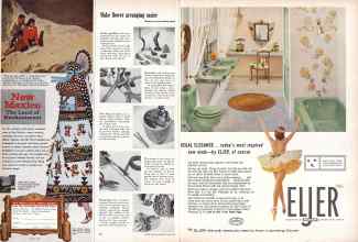 Better Homes & Gardens April 1957 Magazine Article: Page 40