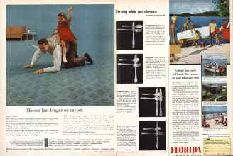 Better Homes & Gardens April 1957 Magazine Article: Page 62