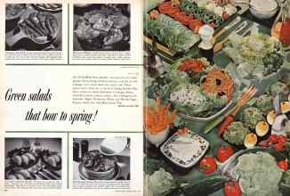 Better Homes & Gardens April 1957 Magazine Article: Page 100