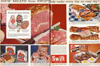 Better Homes & Gardens April 1957 Magazine Article: Page 104